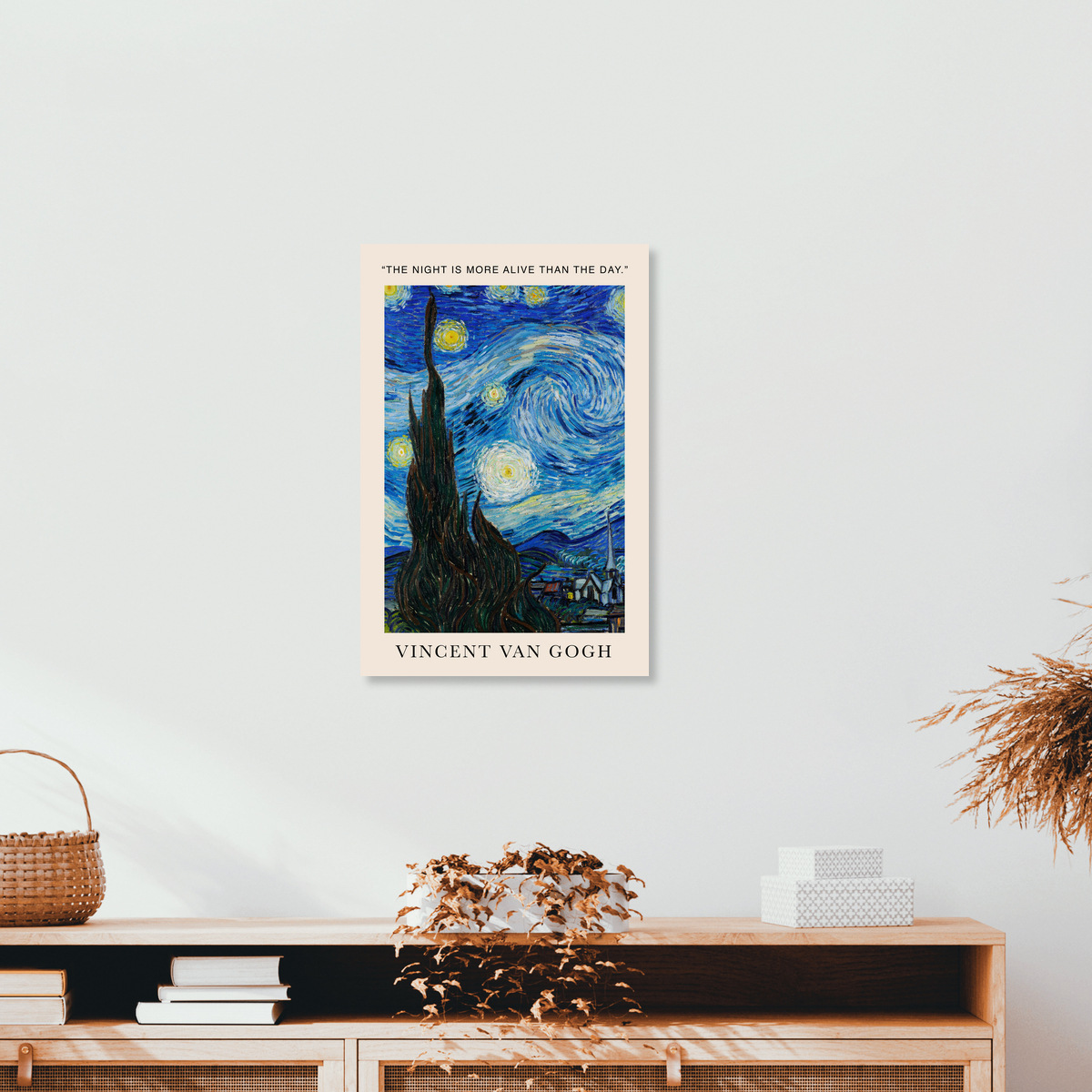 Art Classics Poster Vincent Van Gogh Zitat Poster Photocircle Net