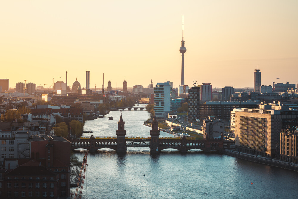 Jean Claude Castor Fotokunst 'Berlin Skyline