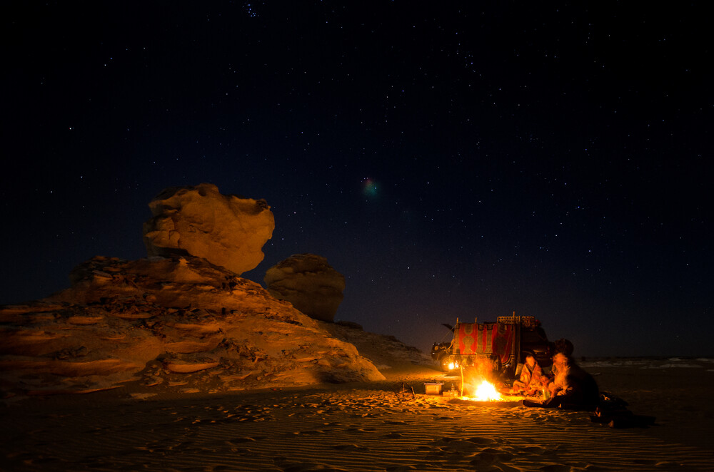 Mono Elemento Desert Night Photocircle Net