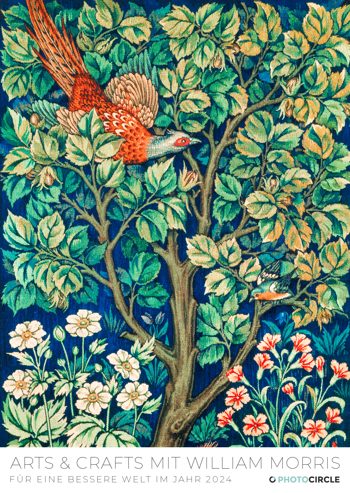 Calendrier mural Calendrier botanique - Vintage Botanicals 2024