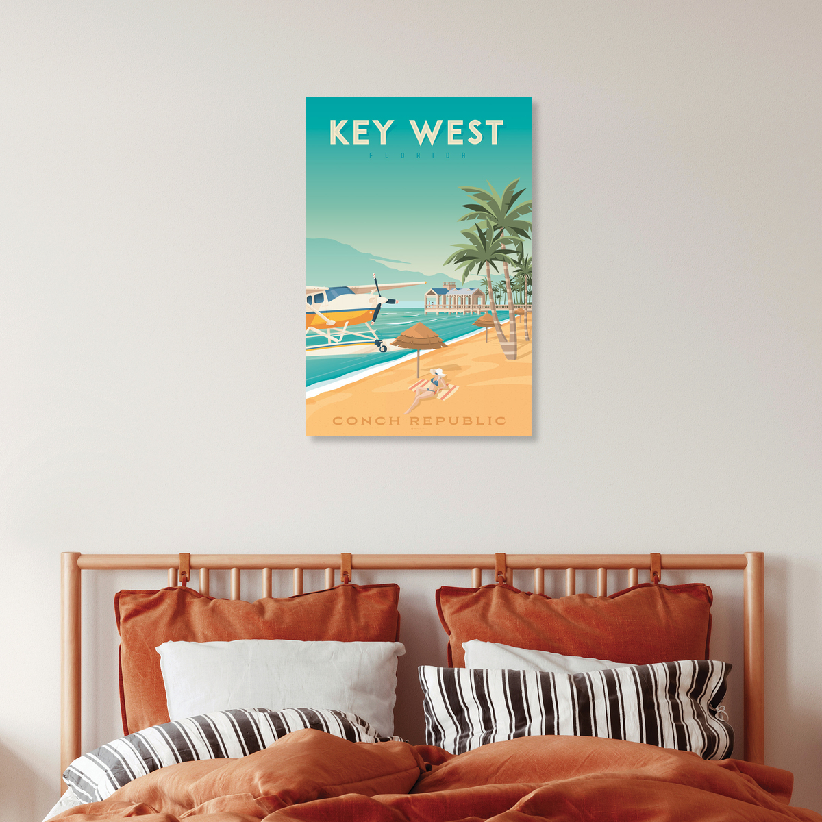 Vertical Key West Wall Art Etsy