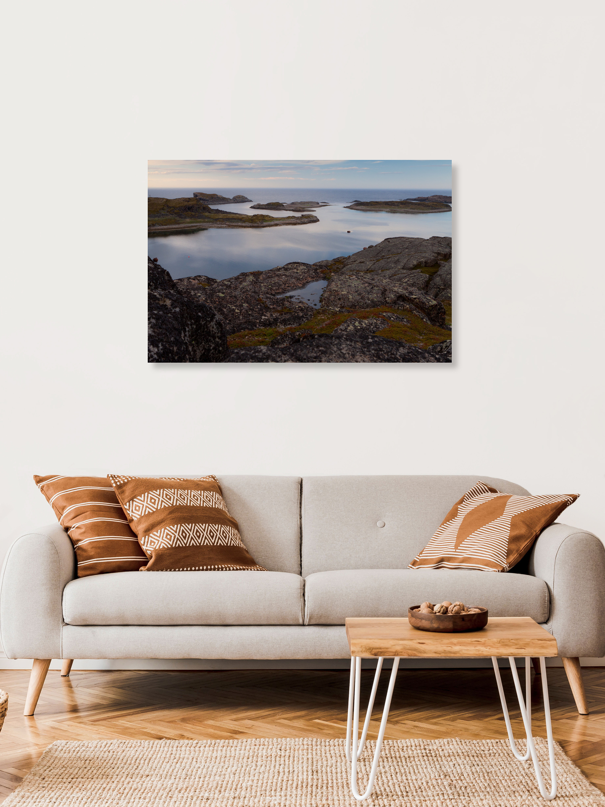 'Night in the north' – Discover the wall art by Natalia Rudenko now!