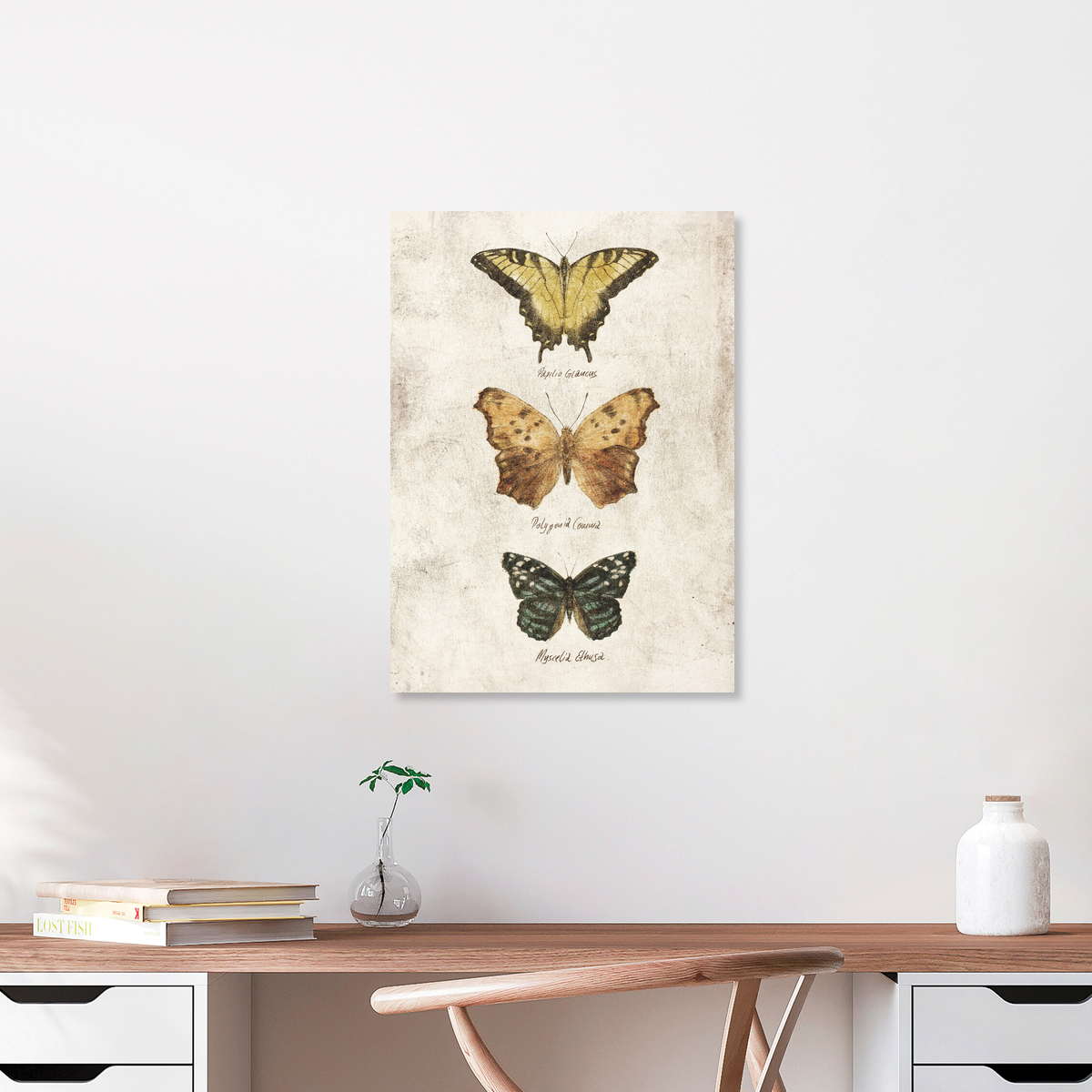 Mike Koubou wall art - 'Butterflies II' | Photocircle.net