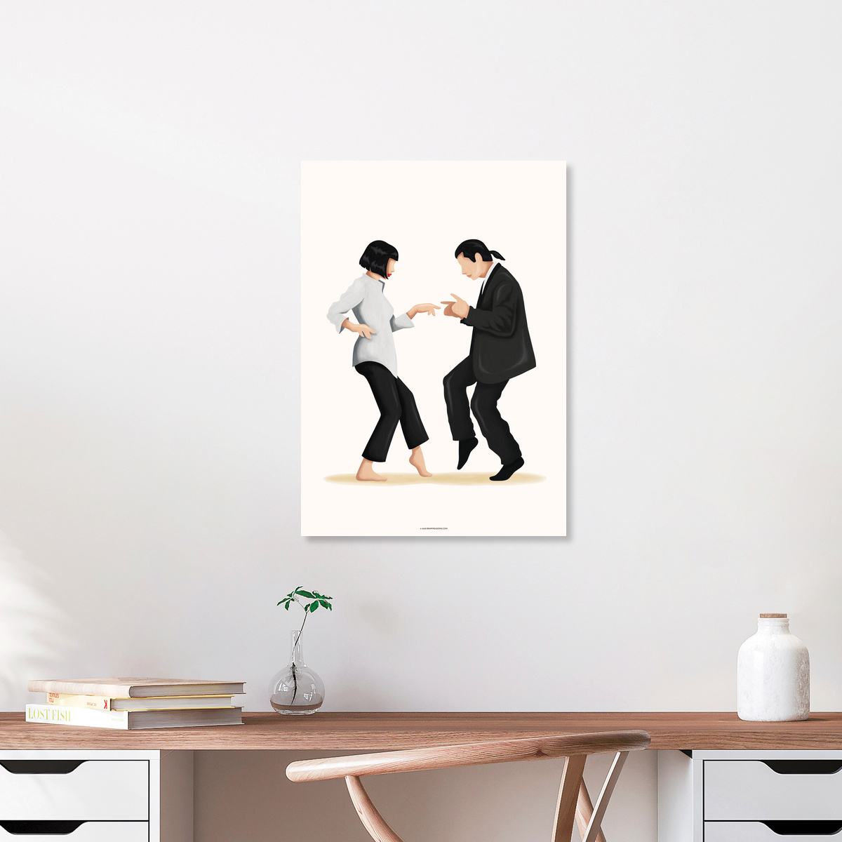 pulp fiction dance art