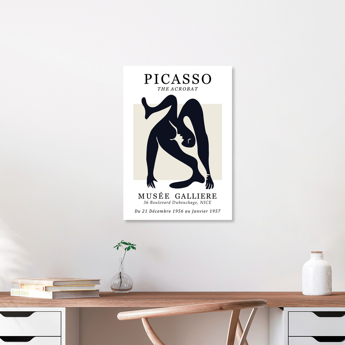 Wall Art 'Picasso - The Acrobat by Art Classics' - Premium Poster, A4 (21 x  30 cm) | Photocircle.net