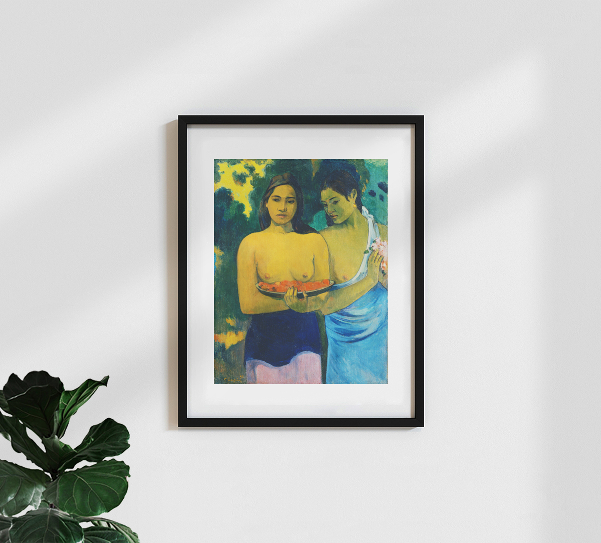 Art Classics Two Tahitian Women By Paul Gauguin Photocircle Net   72 73 97073 1200 