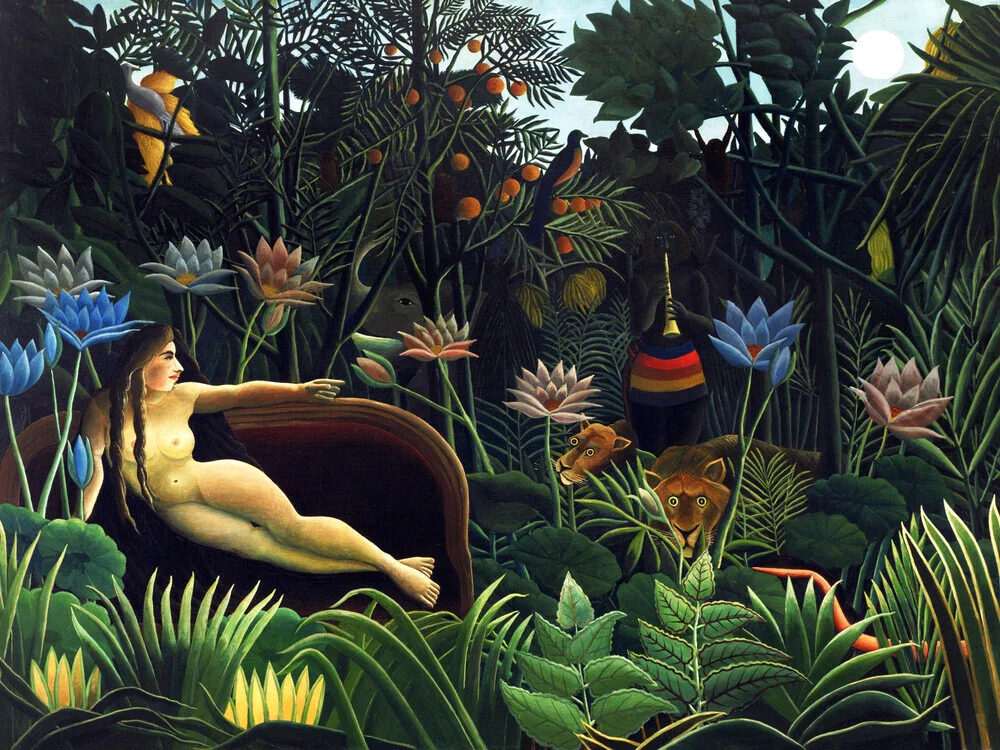 Henri Rousseau: The Dream - Fineart photography by Art Classics