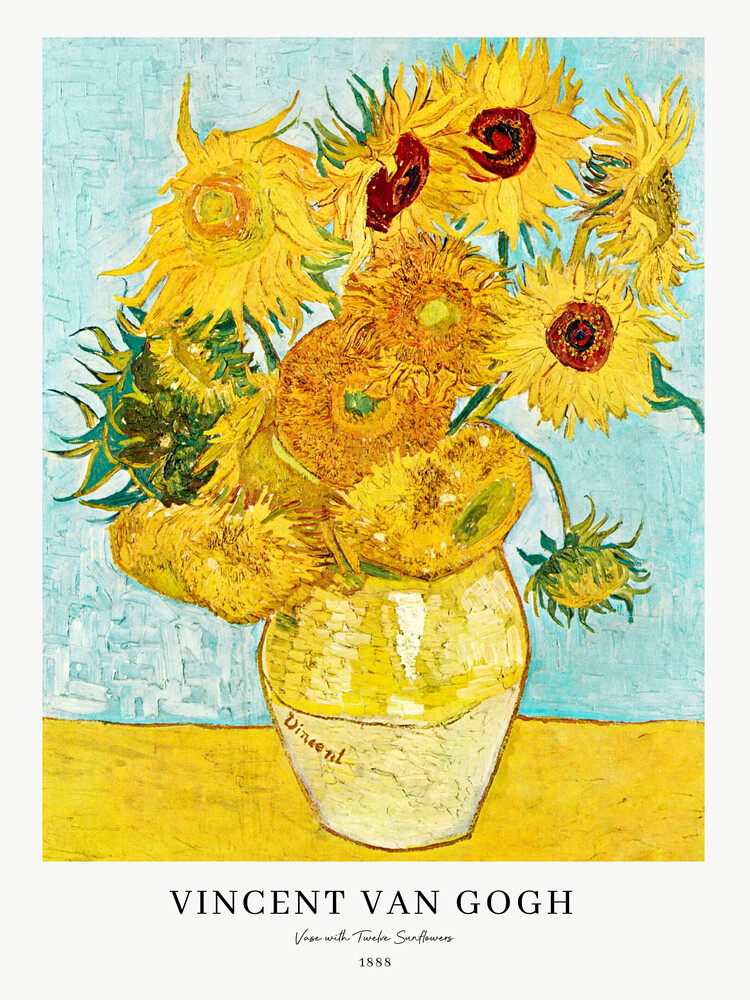 Classics Van \'Vincen Gogh Art - Sonnenblumen\' Poster -