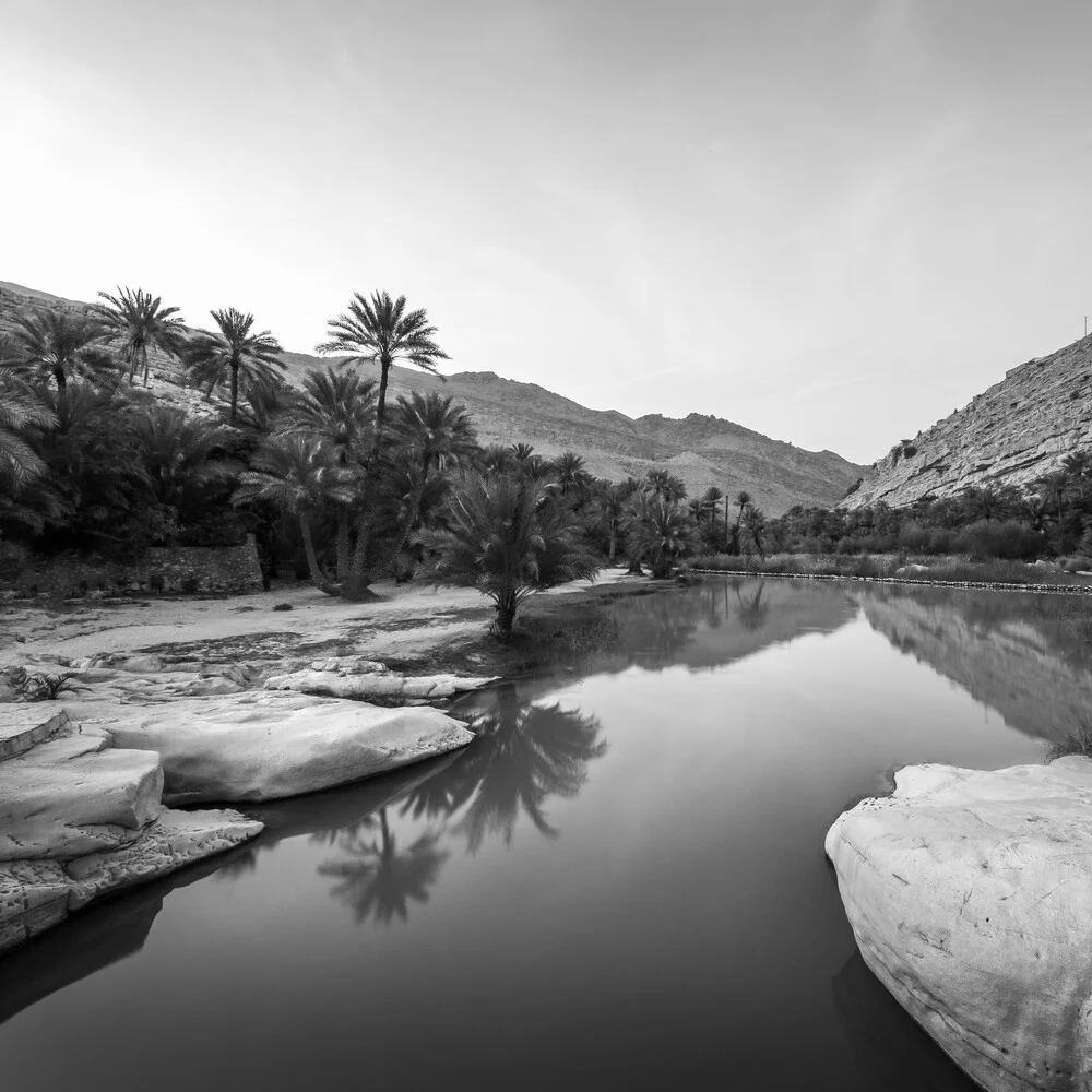 Wadi Bani Khalid - fotokunst von Christian Janik