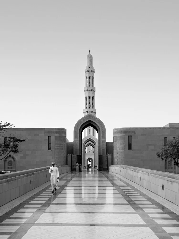 Sultan Qaboos Moschee - fotokunst von Christian Janik