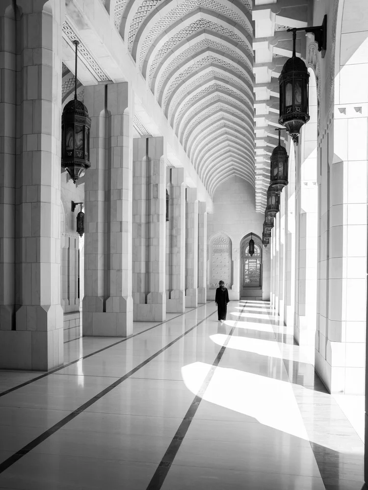 Sultan Qaboos Moschee - fotokunst von Christian Janik