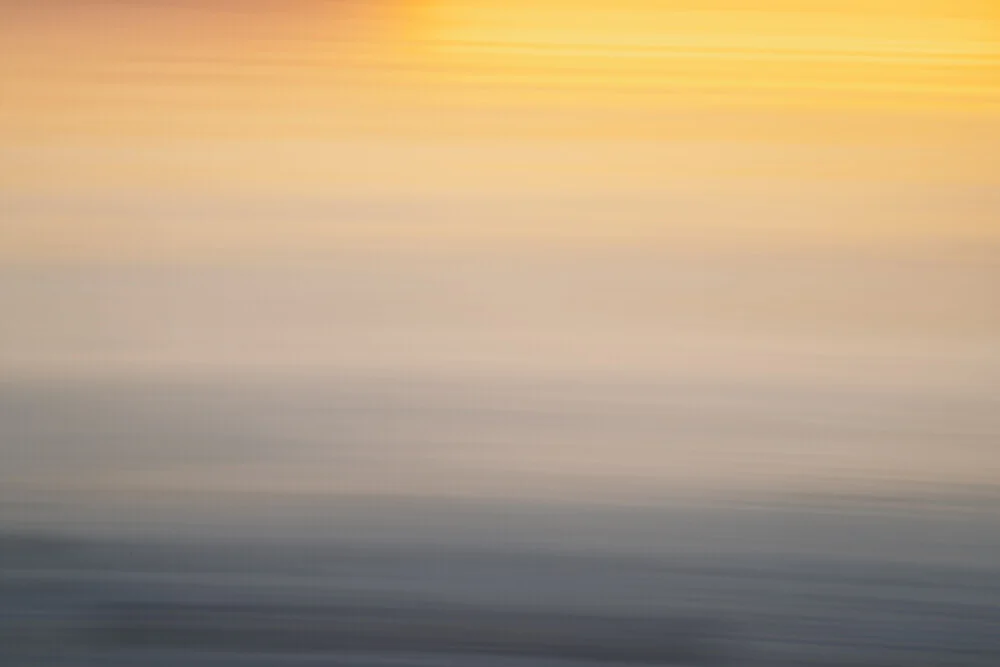 Sunset colours blurred - Fineart photography by Nadja Jacke