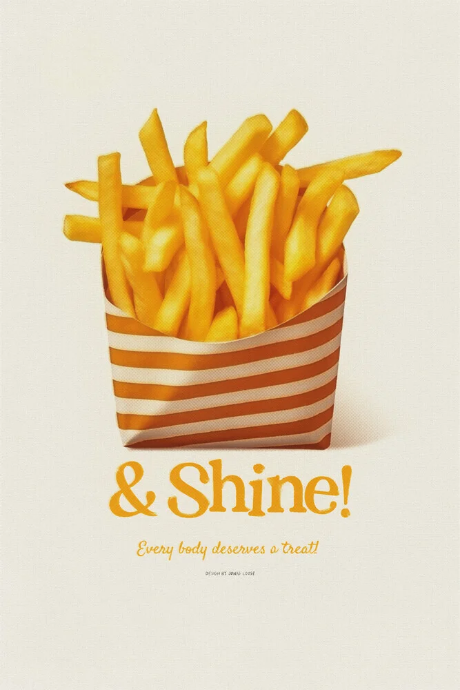 Fries & Shine - fotokunst von Jonas Loose