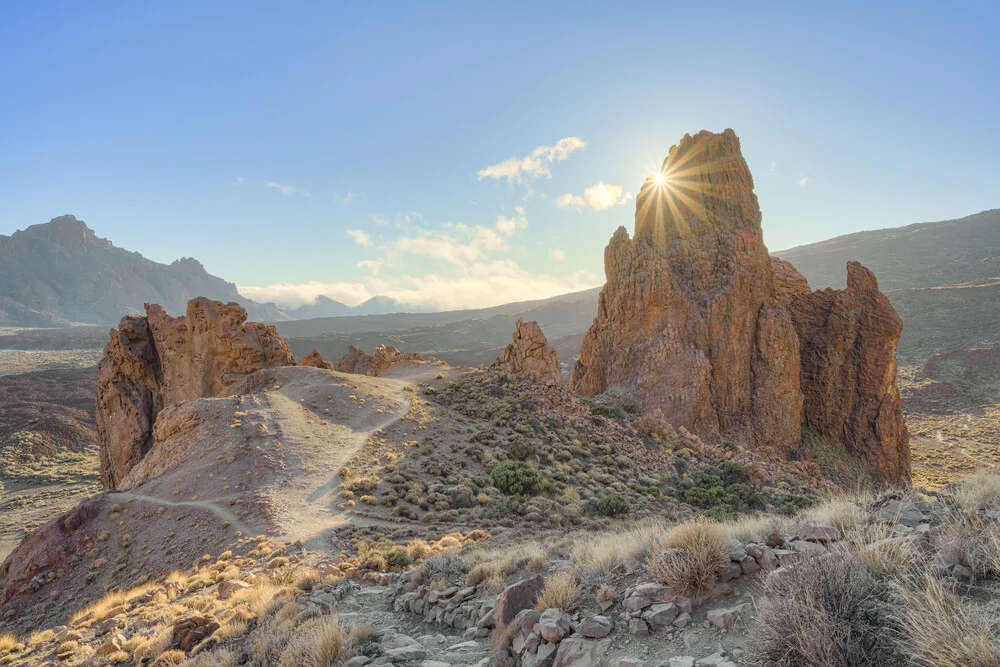 Teneriffa La Catedral bei den Roques de Garcia - fotokunst von Michael Valjak