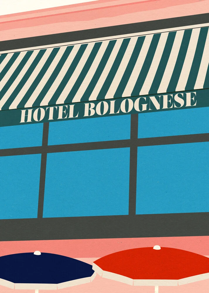 Hotel Bolognese - fotokunst von Rosi Feist