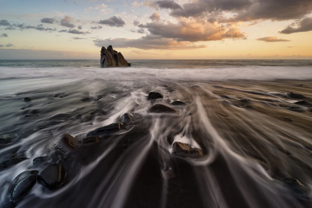 Sonnenuntergang auf Madeira - fotokunst von Rolf Schnepp