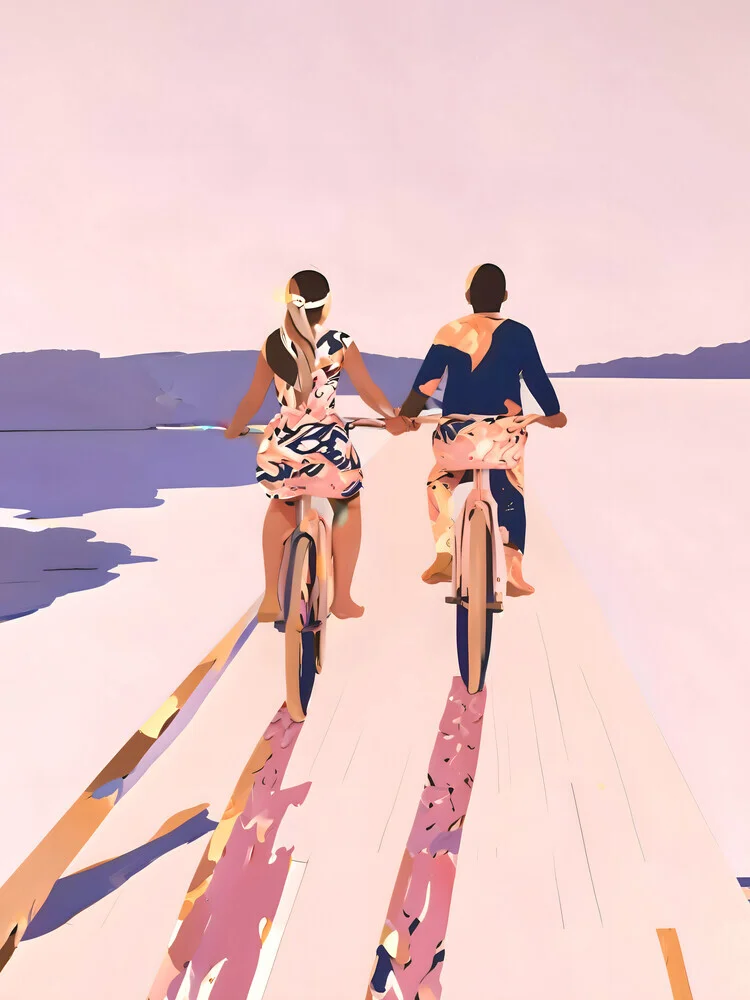 Cycling Joy Series 01 - fotokunst von Uma Gokhale