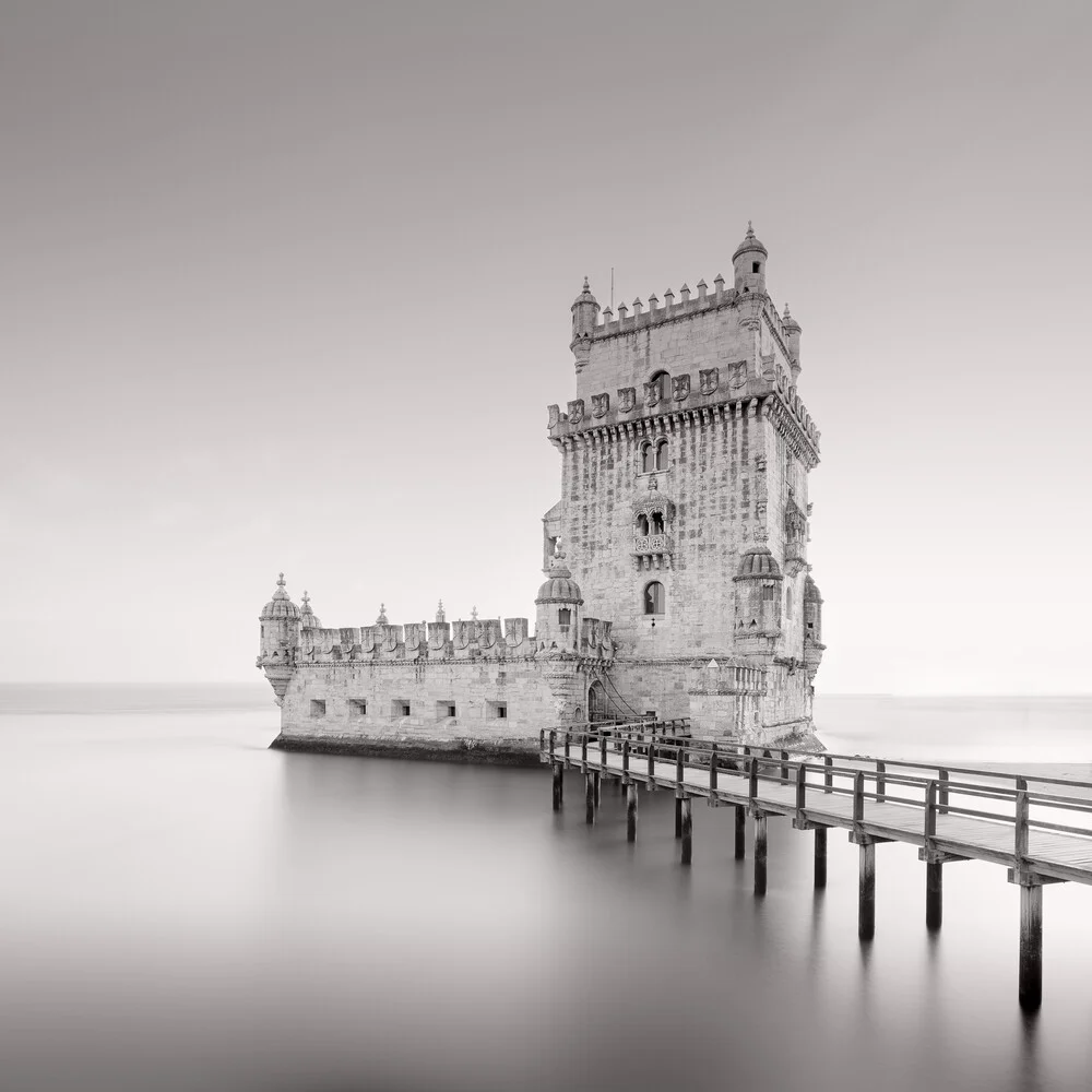 torre de belèm lisbon - fotokunst von Dennis Wehrmann