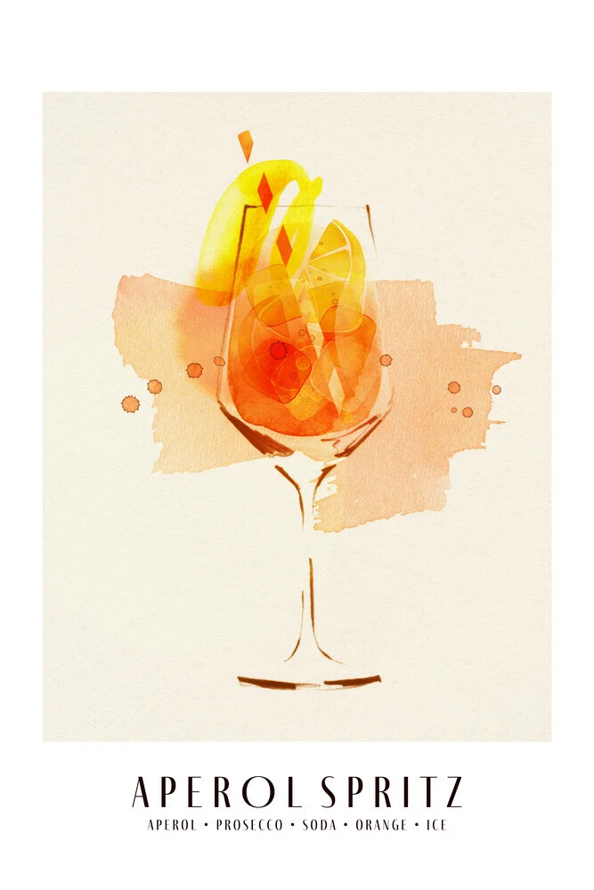 Aperol Spritz - Fineart photography by Ekaterina Koroleva