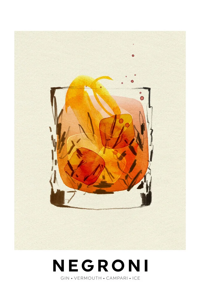 Negroni - fotokunst von Ekaterina Koroleva