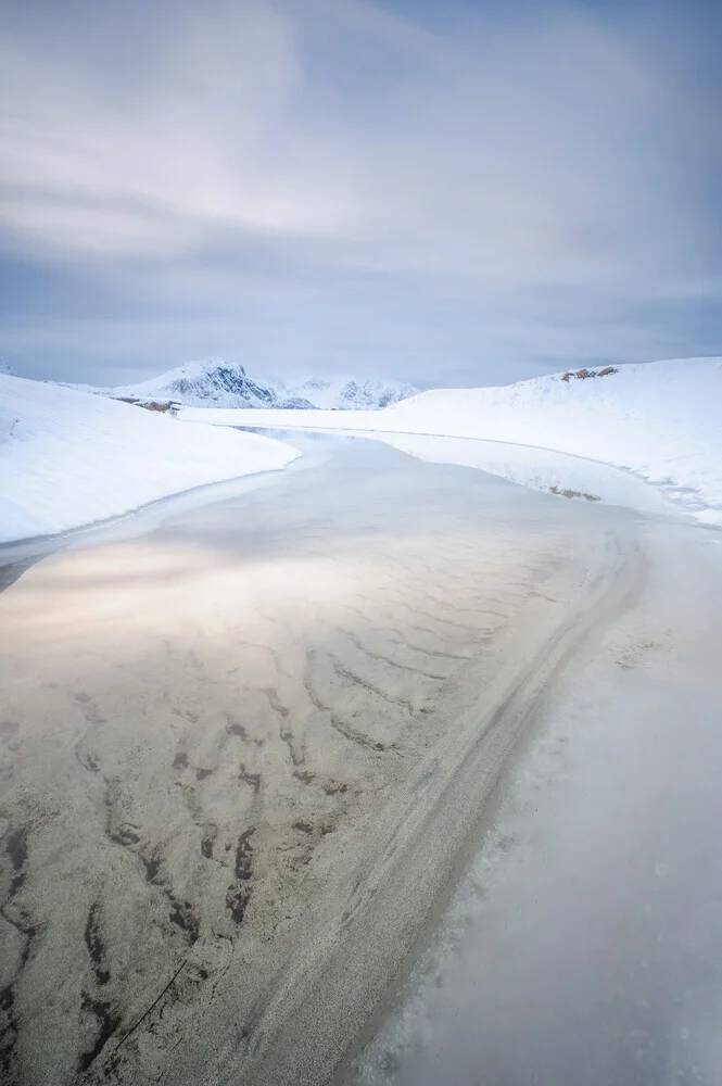 Arktischer Winter - Wunderschöne Lofoten - fotokunst von Rolf Schnepp