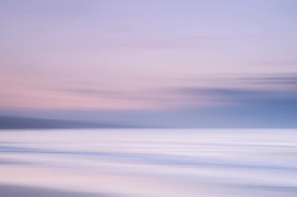 Sanfte Morgenstimmung am Meer - fotokunst von Rolf Schnepp