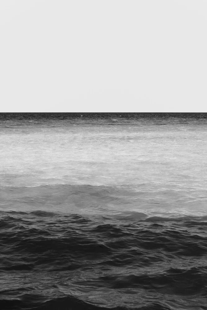 Black and White Waves - fotokunst von Photolovers .