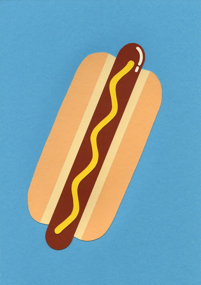 American Hot Dog - fotokunst von Rosi Feist