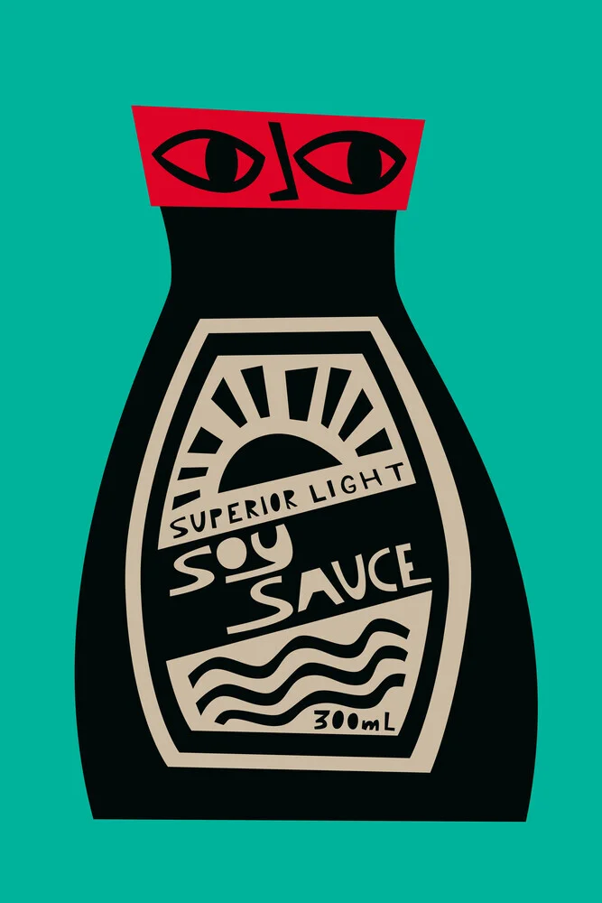 Soy Sauce - fotokunst von Fox And Velvet