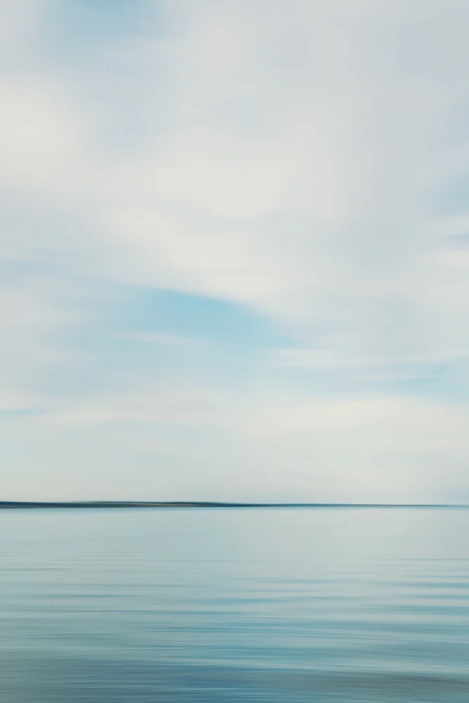 Ruhige Flensburger Förde - fotokunst von Nadja Jacke