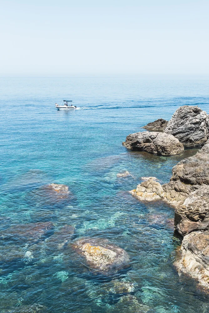 Sailing on the Italian coast - fotokunst von Photolovers .