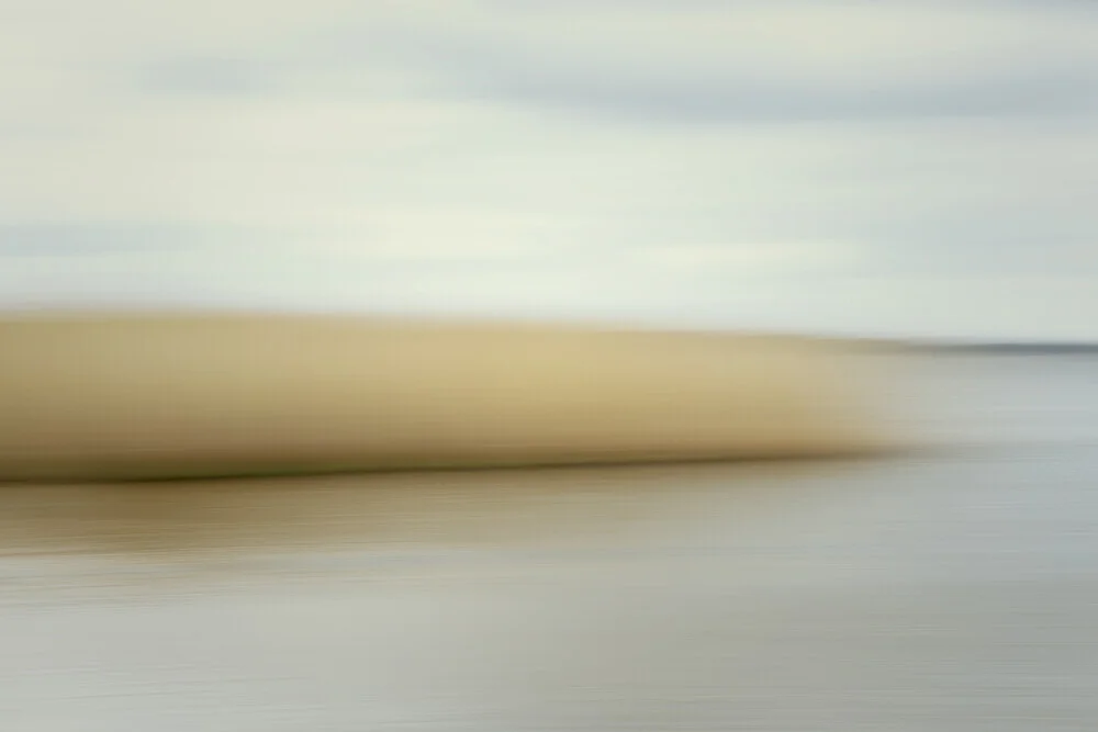 Schlei reed blurred - Fineart photography by Nadja Jacke