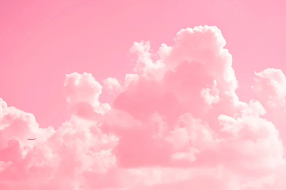 Cloudy with a touch of Pink - fotokunst von Tal Paz-fridman