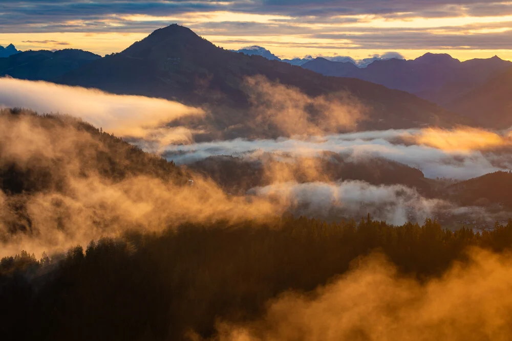 Morgenstimmung in der Wildschönau - fotokunst von Martin Wasilewski