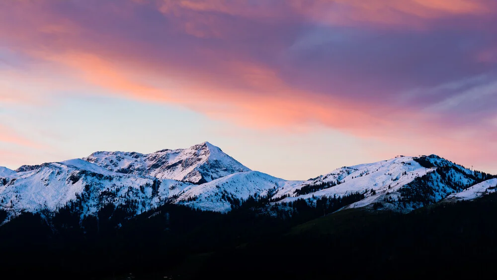 Autumn Morning in the Alps of Kitzbuehel - Fineart photography by Martin Wasilewski