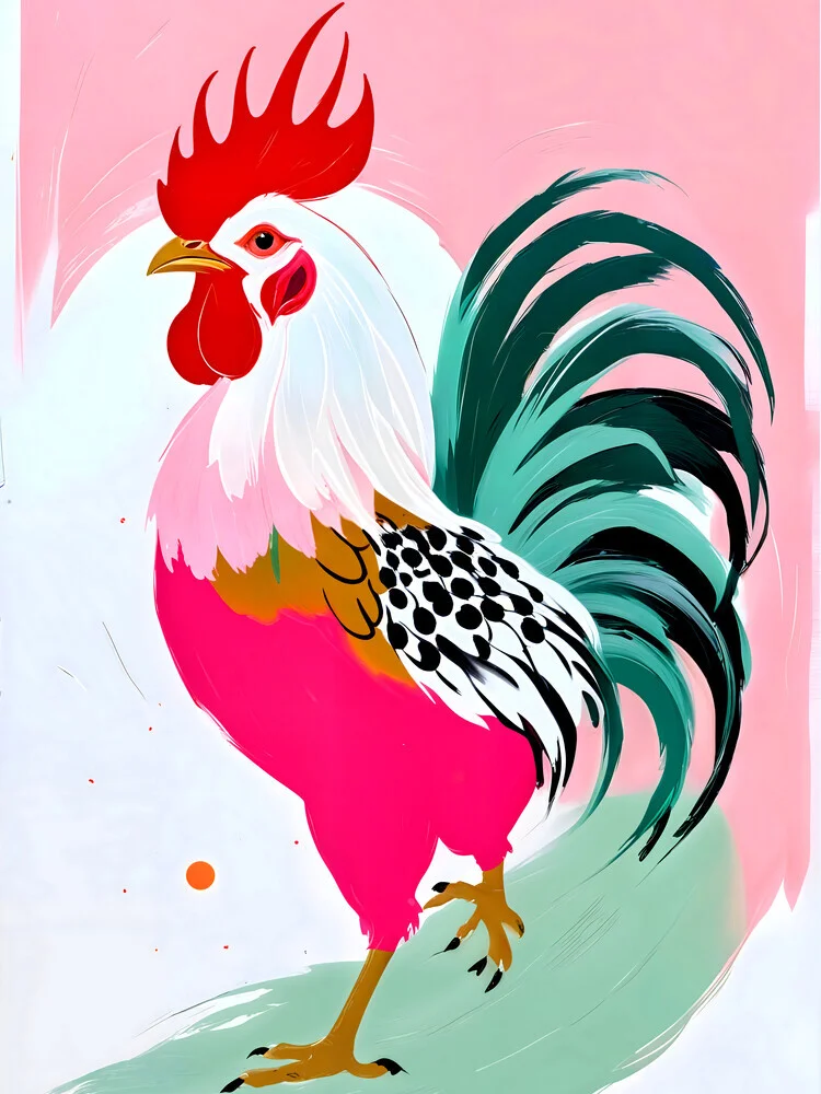 Rooster - Fineart photography by Uma Gokhale