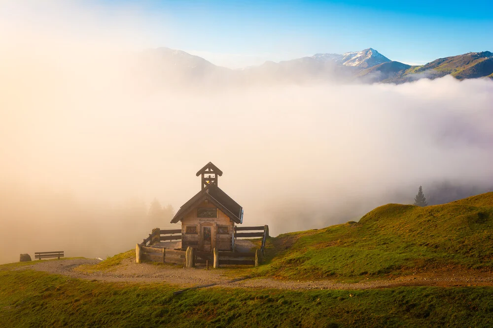 Autumn Morning in the Alps of Tyrol - Fineart photography by Martin Wasilewski