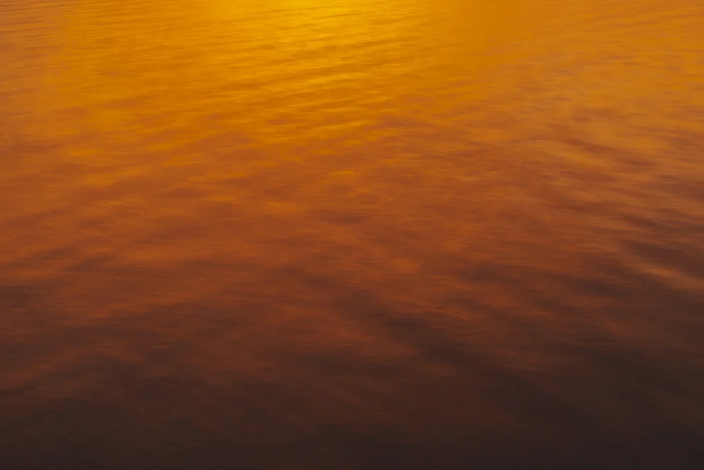 Abendrot an der Ostsee - fotokunst von Nadja Jacke