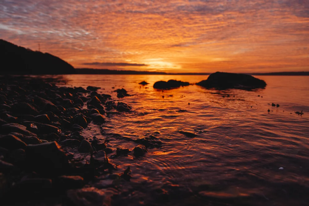 Sunset on the Baltic Sea - Fineart photography by Nadja Jacke