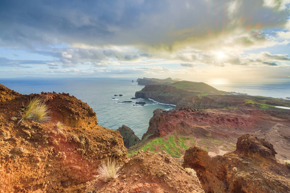 Sunrise over the Ponta de São Lourenço on Madeira - Fineart photography by Michael Valjak