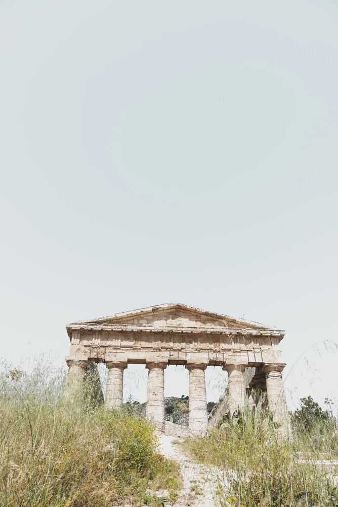 Segesta tempel - fotokunst von Photolovers .