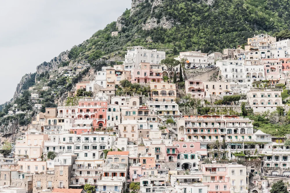 View on Positano at Amalfi Coast - Fineart photography by Photolovers .