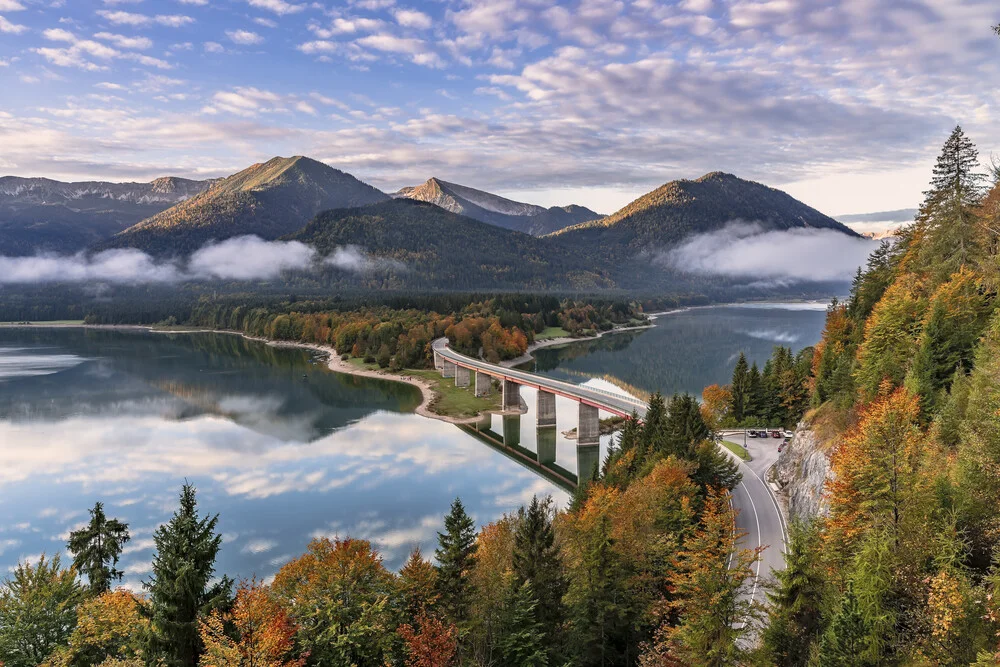 Autum in the Bavarian Alps - Fineart photography by Achim Thomae