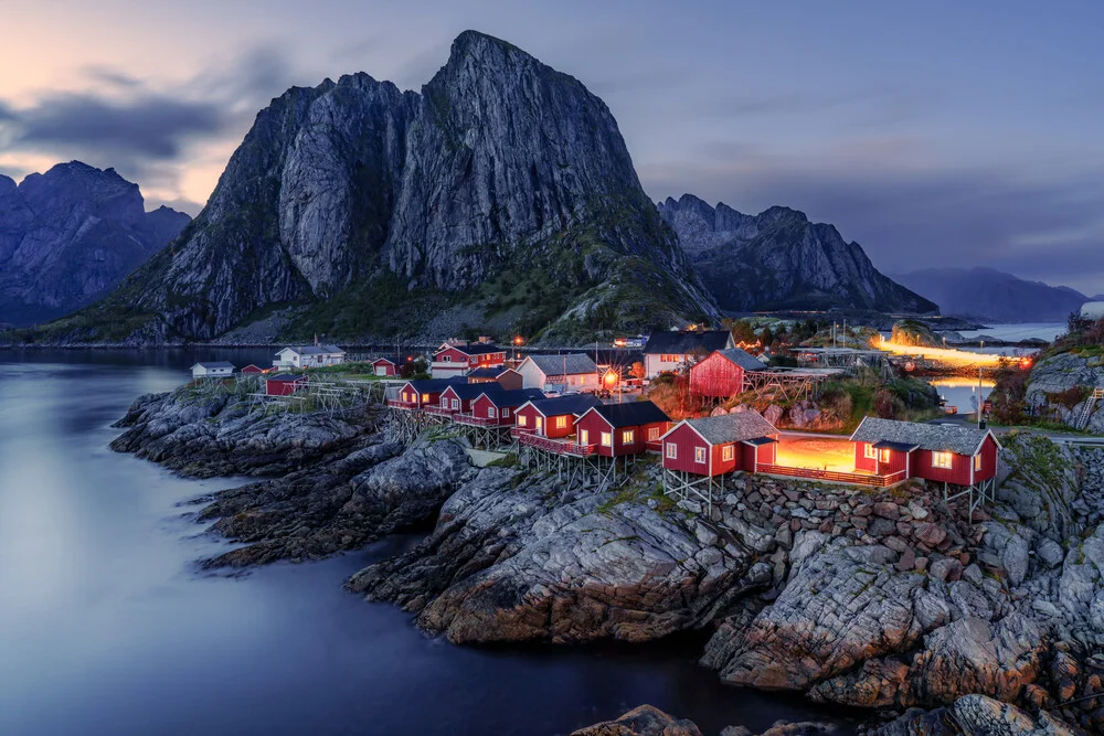 Fishing Village of Hamnoy Lofoten - Fineart photography by Achim Thomae