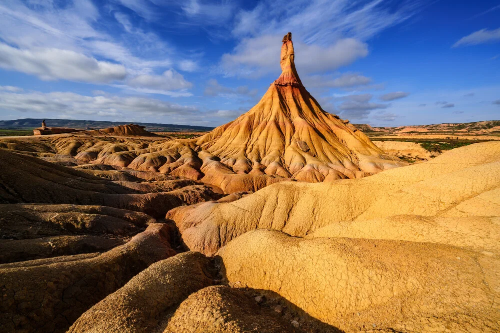 Wüstenlandschaft Bardenas Reales Spanien - fotokunst von Achim Thomae