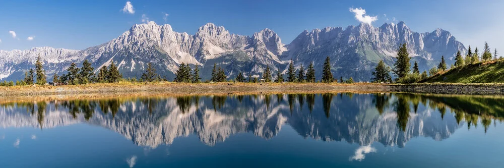 Wilder Kaiser Mountain Group Tyrol Austria V - Fineart photography by Achim Thomae