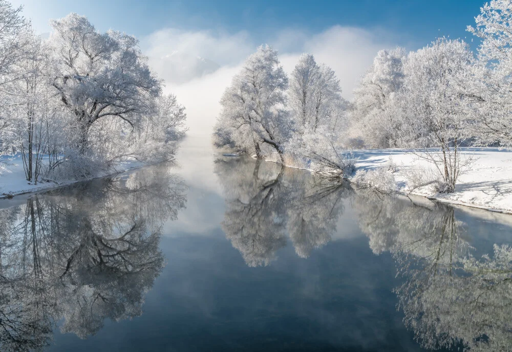 Frozen morning in the Bavarian Alps - Fineart photography by Achim Thomae