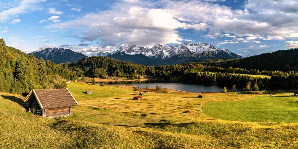 Bavarian Alpine Panorama - Fineart photography by Achim Thomae