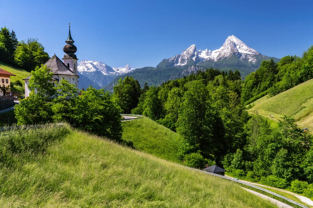 Watzmann Mountain View Bavaria Germany - Fineart photography by Achim Thomae