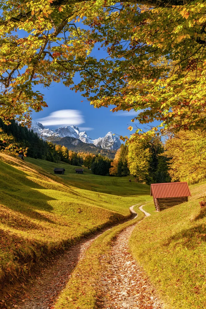 Autumn in idyllic Upper Bavaria - Fineart photography by Achim Thomae